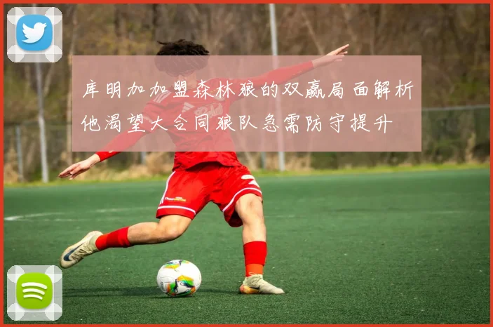 库明加加盟森林狼的双赢局面解析他渴望大合同狼队急需防守提升
